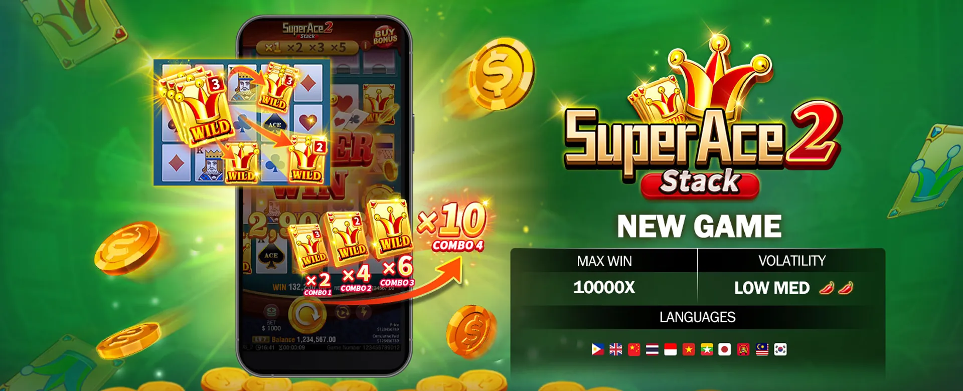 888bet Mobile App Interface with Gaming Elements